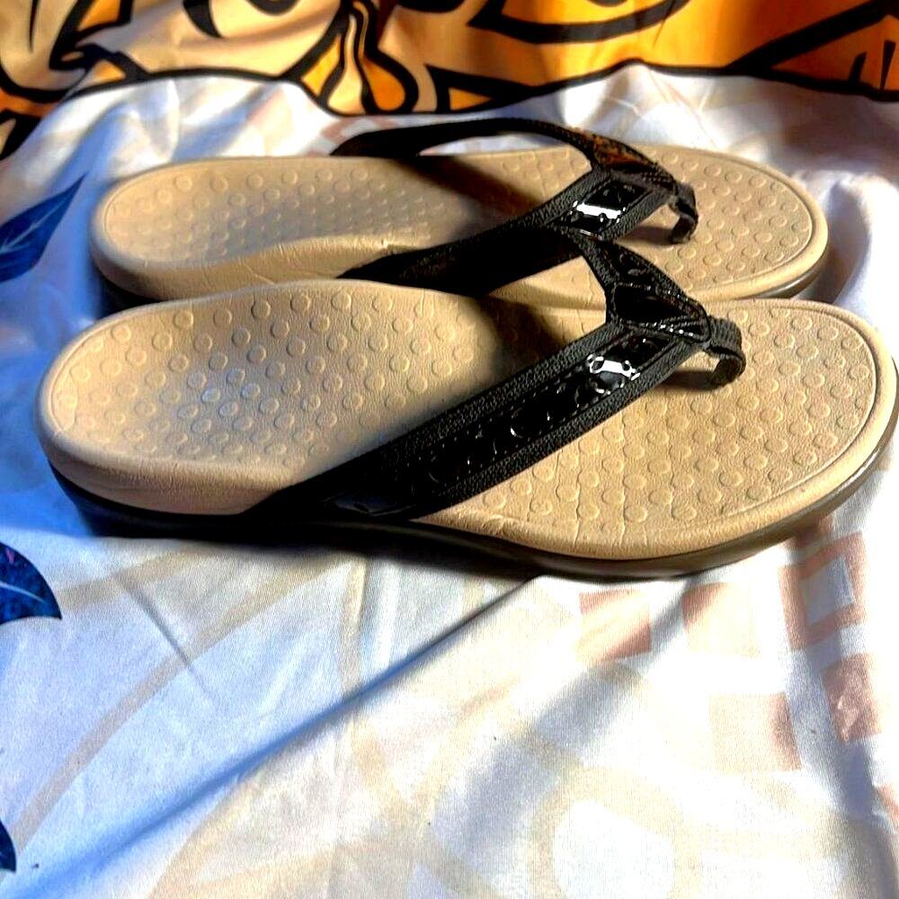 Vionic Casandra Sandal - Black -  SIZE 6 - Picture 4 of 8
